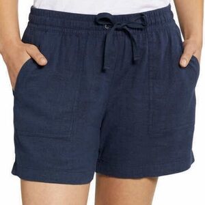 Nautica linen blue shorts - NWT